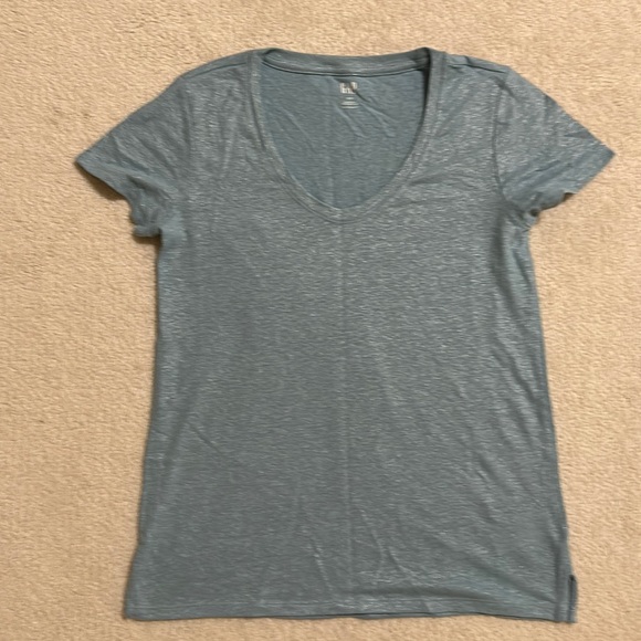 Metallic Gap linen tee - Picture 1 of 4